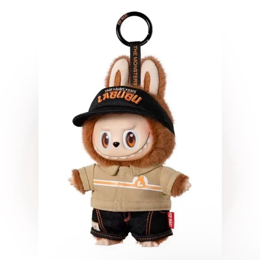 Pop Mart SEALED Wacky Mart Manager Plush Pendant